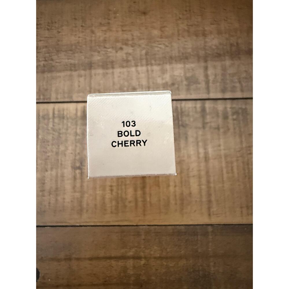 Burberry Kisses Satin Lip Colour 103 Bold Cherry Hydrating Long Lasting 0.11oz - Picture 4 of 6